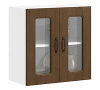 Oven Cabinets Kitchen Cabinet Oven Unit 2 pcs Lucca Engineered Wood vidaXL