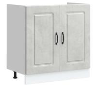 Oven Cabinets Kitchen Cabinet Oven Unit 2 pcs Lucca Engineered Wood vidaXL