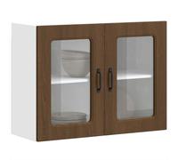 Oven Cabinets Kitchen Cabinet Oven Unit 2 pcs Lucca Engineered Wood vidaXL