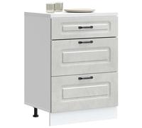 Oven Cabinets Kitchen Cabinet Oven Unit 2 pcs Lucca Engineered Wood vidaXL