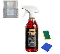 Oven Cleaner Heavy Duty, Grill & Barbecue Cleaner, Fast-Acting Professional Cleaning Spray, Multi-purpose Kitchen Cleaner for Microwave, Air fryer, Ovens, Grills, BBQ (1PCS)