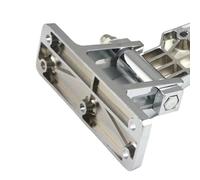 Oven Door Lock, Adjustable Cold Storage Latch, Stainless Steel & Zinc Alloy Security Hinge for Commercial Kitchen