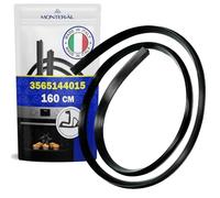 Oven Door Seal 160 cm with Original Code 3565144015 356514401/5 for Zanussi for AEG for Electrolux 02688034 for Quelle - MADE IN ITALY - Warranty 10 Years - MONTERAL