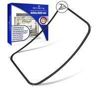 Oven Door Seal 400 x 300 mm with Original Code C00081579 482000073821 754131959 00742666 for Ariston for Smeg for Bosch for Balay - Rubber Gasket with 4 Hooks - Warranty 10 Years - MONTERAL