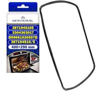 Oven Door Seal 400x290mm for Aeg for Electrolux - Rubber Gasket 4 Hooks | Code 3871945105 8996619265078 - Warranty 10 Years - MONTERAL