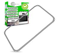 Oven Door Seal 440 x 320 mm 4 Hooks with Original Code 6432220 4696921 3766120 3766121 4417790 4696920 02846905 for Miele for Imperial for Privileg - ONIX TECH
