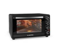 Oven Electric Kitchen Grill Compact Spit Roast Counter 60 L 2000 W - Black