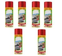 Oven & Grill Heavy Duty Cleaner, Powerful Foaming Degreaser Spray for Ovens, BBQs, Removes Burnt-On Grease, Food Residue & Stubborn Kitchen Grime Fast-Acting Deep Cleaning, 400ml (6 pcs)