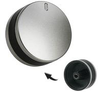 Oven Knob for LAMONA 450002486 LAM3200 LAM3204 LAM3401 Oven Cooker Control Switch (Silver / Black)