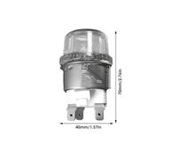 Oven Lamp Bulb 25W High Temperature Resistive 500 ℃ for Refrigerators Microwave Oven Light 220V 110V G9 Halogen Bulbs Light(220V)