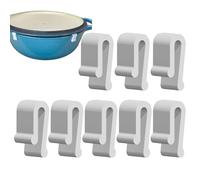Oven Lid Clips, Enamel Oven Lid Protector Clips | 8X Replacement Clips for Kitchen Utensils Protector | Kitchen Utensil Protectors Clips