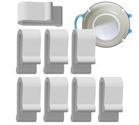 Oven Lid Protector Storage Bumper Clips, Oven Lid Protector Clips, 8 x Replacement Clips for Cookware Protection, Cookware Protection, Pan Clips, Protective Clips for Stacking the Display Attachment