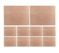 Oven Mat for the Oven Base, 10 Pieces, Non-Adhesive and Flushable Kitchen Accessories, Oven Protective Mat for Floor, for Grill, Barbecue, Garden, Cooking, Bread, Pizza, Steak, Chicken