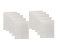 Oven Mat for the Oven Base, 10 Pieces, Non-Adhesive and Flushable Kitchen Accessories, Underlay for the Floor Electric Ovens, for Grill, Barbecue, Garden, Cooking, Bread, Pizza, Steak, Chicken