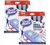 Oven Mate Grill Gremlin (Twin Pack) - 4 scourers in total