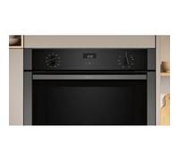 Neff B3ACE4AG3B N50 Slide & Hide 60cm Built-In Single Oven - Graphite Grey