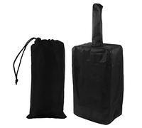 Oven Pizza Cover, Oven Dust Cover Exquisite Foldable 210D Coated Silver Waterproof with Cloth Bag for Kitchen for Outdoor for Courtyard(65 * 45 * 107 * 165cm)