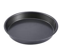 Oven Pizza Pan, 9 Inch Pizza Tray for Oven Nonstick Deep Pie Pizza Dough Tray Dish Round Firepit Dough Baking Tray Non Stick Metallic Bakeware Trays Set Sheets for BBQ Grill Kitchen Roasting Serving