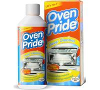 Oven Pride Oven Cleaner 500ml Complete Oven Cleaning Kit with Safety Gloves and Cleaning Bag Powerful Heavy Duty Degreaser Cleans First Time Removes Grease Burnt On Food Deep Oven Cleaning Solution