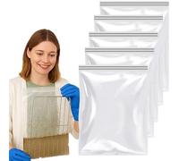 Oven Rack Cleaning Bags, 2026 No Scrub Reusable Leak-Proof Oven Rack Cleaner Bags, Environmental Friendly for Cleaning Various Sizes of Ovens Racks (Clear-100x80cm)