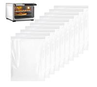 Oven Rack Cleaning Bags - PE Heavy Duty 10pcs | Leak Proof Grate Degreaser Soaking Bags, Reusable Oven Rack Cleaner For Stove Grill Microwave Air Fryer Baking Roasting BBQ Camping Kitchen Use