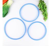 Oven-Safe Silicone Gasket for 3/6 Qt Pressure Cookers Providing Consistent Seal Integrity Repeated Heating Cycles (6 Quarts Blue)