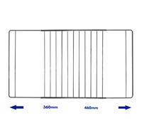 Oven Shelf Adjustable Extendable Rack Grill Cooker Shelves Chrome SWIFT CARAVAN