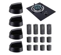 Oven Stove Knobs | Replacement Oven Knobs | Replace 4x Kitchen Burners | Thermostat Stove Knob | Easy Installation for Home and Restaurant Kitchens | Robust Cooking Knobs