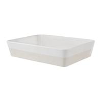 Oven To Tableware: 33Cm X 24Cm Rectangular Artisan Street Roaster, Stoneware