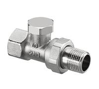 Oventrop 1091162 HK Compression Fitting Combi 2 PN 10 Nickel-Plated Brass DN 15 1/2-Inch