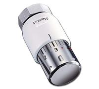 Oventrop K11573 Thermostat Uni SH 7-28 °C, 0 1-5, Flüssig-Fühler, weiß/verchromt 1012065 DIY, White, Chrome, See Description, Siehe Titel/Beschreibung/Details