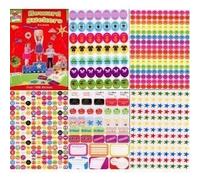 Over 1000 reward stickers childrens teachers smiley face stars and more