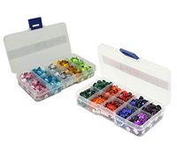 Over 1400 artificial gemstones, gemstones, rhinestones, glitter stones, gemstones for crafts, assorted colours, in 2 practical boxes.