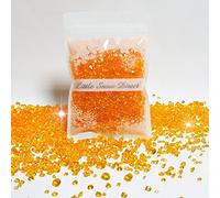 Over 3500 Scatter Diamonds Wedding party Table Confetti crystal - 3 Mixed Sizes - Many Colours (YELLOW GOLD)