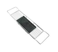 Over Bathtub Shelf Bath Caddy Rack for Shampoo & tials Adjustable Bath Basin Tray Silver Green Bathtub nizer Perfect for Relaxing Soa