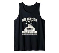 Over But Never Out CB Radio Citizens Band Radio Enthusiasts Tank Top