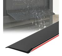 Over Door and Window Drip Cap Rain Deflector Rubber Weatherstrip, 0.5 1 1.5 2 2.5 3 3.5 4 5 M Self-Adhesive Windows Water Retaining Strips, 135° Angled Drainage Water Weather Bar