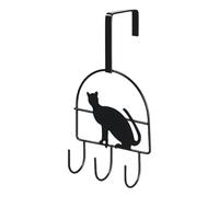 Over Door Hooks - Over Door Hangers | Doors Hanger | Metal Behind The Doors Hooks Invisible | Space Saving Towel Hanger | Durable Coats Hook for Clothes, Hat, Towel, Bedroom, Kitchen