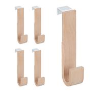 Over door hooks wall-mounted coat hangers space-saving jacket holder lightweight