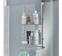 Ricomex Over Door Shower Caddy In Nano Coating - Silver, Silver