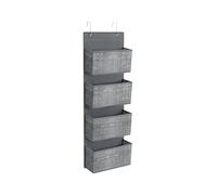 Over-Door Storage Organiser, Mottled Grey / 1