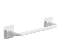 Over Door Towel Rail Kitchen Towel Holders Wall Mounted Self Adhesive Hanger Rail Organizer Holder Hand Towel Holders for Kitchen Cupboard Bathroom Cabinet Plastic Wall mount Pot Lid Rack (1)