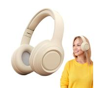 Over-Ear Headphones | Wireless On-Ear Headset with Noise Cancelling | Headphones with Card Slot for Gardening, Training, Commuting, Travel & Aeroplane