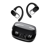 Over Earbud Wireless Over Ear Hook | Comfortable Wireless Earbuds | Noise Cancelling Headphones for Swimming Sports Running Work Kids Translation Live Streaming