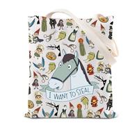 Over Garden Merch I Want to Steal Gift OTGW Cartoon Inspired Tote Bag OTGW Fan Gift Pottsfield Harvest Festival Gift (Steal Tote)