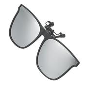 Over Glasses Sunglasses - Clip On UV Shield - Polarized Up Eyewear Lens | Lightweight Frame for Prescription Eyeglasses Outdoors | Sun Blocker Glasses for Fishing Driving and Daily Protection