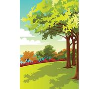 Over Hill and Dale Notebook: Blank Journal Diary Log: Volume 22 (Vacation 150 Lined)