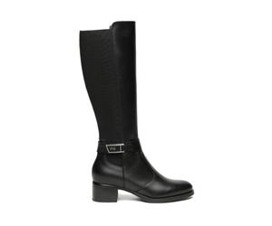 Over-knee Boots- female- Nerogiardini- High Boots- Black- 4 UK- Shoes 4 UK