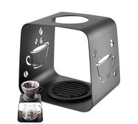 Over Method Coffee Filter Holder - Compact Size Steel Dripper Station | Coffee Dripper Holder | For Hiking and Travel Women Youth Teens