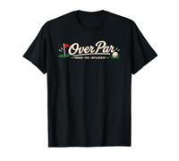Over Par and Under The Influence Drinking Golf Value Graphic T-Shirt
